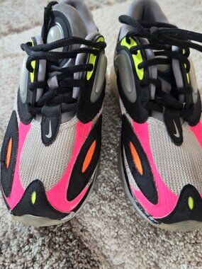 Nike Air Max Zephyr Grey & PinkTrainers CT1682-002 Mens /Youth/ Womens Size 5.5Y